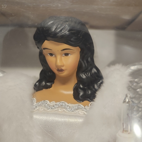 Ashland Christmas Noel Hispanic Latina Angel Warm White Light Tree Topper NWB - Picture 2 of 5